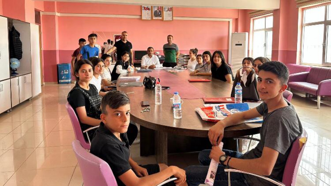 Akademik Ortamları Tanıma Projemiz Kapsamında Öğrencilerimiz Kızıltepe Spor Lisesini Ziyaret Ettiler